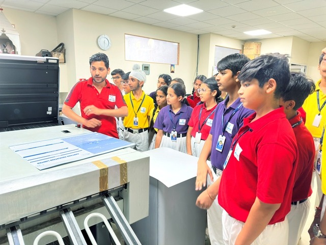 Visit to Amar Ujala Printing Press